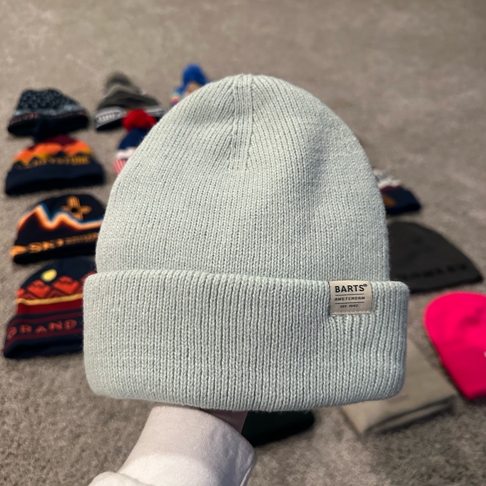 NWOT Barts Light Blue Knit Beanie